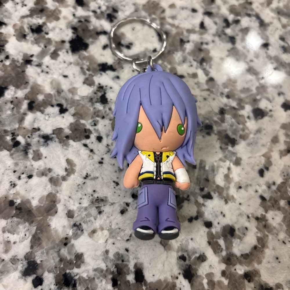 Kingdom Hearts Riku keychain